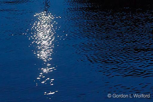 Docklight Reflection_35392.jpg - Photographed along the Rideau Canal Waterway at Smiths Falls, Ontario, Canada.